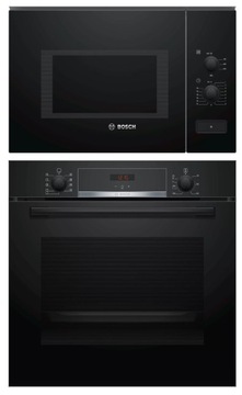 ZESTAW DO ZABUDOWY BOSCH piekarnik + mikrofala