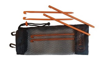 Bushmen ultralight śledzie szpilki do namiotu 6szt