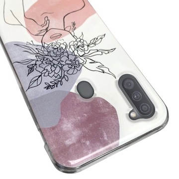 Grube etui 2MM do Samsung M11 silikon + szkło
