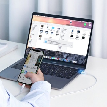 КАБЕЛЬ UЗЕЛЕНЫЙ MFI USB-C LIGHTNING 3А 1,5М