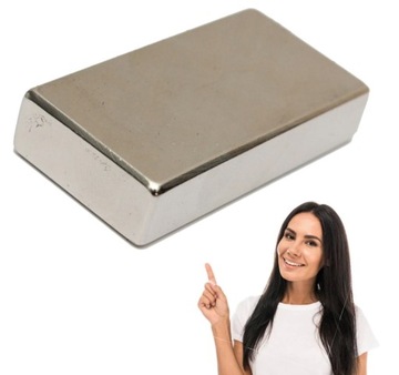 MAGNES NEODYMOWY MAGNESY 80x20x10 mm 1szt.