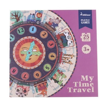 Zabawka edukacyjna Time Puzzle Baby Early Learning
