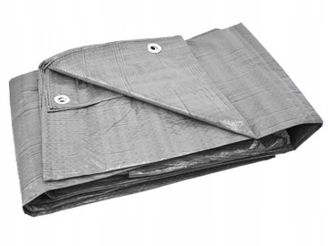 PLANDEKA 2X3m srebrna 120g/m2 MEGRAN