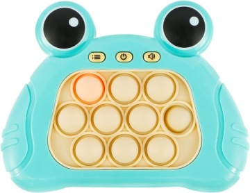 POP IT GAME POP IT АНТИСТРЕССОВАЯ ИГРА НАВЫКОВ, ЛЯГУШКА НА АККУМУЛЯТОРЕ