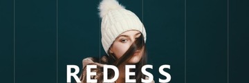 ШАПКА ЗИМНЯЯ ЖЕНСКАЯ REDESS, УТЕПЛЕННАЯ, ТОЛСТАЯ