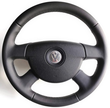KIEROWNICA VW PASSAT B6 T5 SKÓRA ZESTAW TAPICERSKI