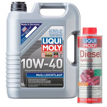 Liqui Moly 2184 MoS2 Leichtlauf 10W-40 5L+SPULUNG