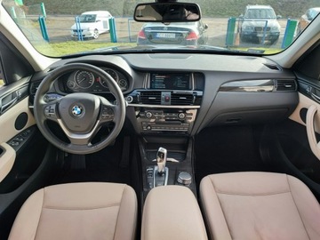 BMW X3 F25 SUV 2.0 20d 190KM 2016 BMW X3 Krajówka, lakier oryginalny 100%, zdjęcie 8