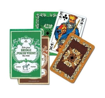 Karty do gry Piatnik Liście dębu Pewex Poker TALIE