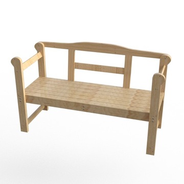 САДОВАЯ СКАМЬЯ ДЕРЕВЯННАЯ ПАРКОВАЯ СКАМЬЯ на 2 персоны