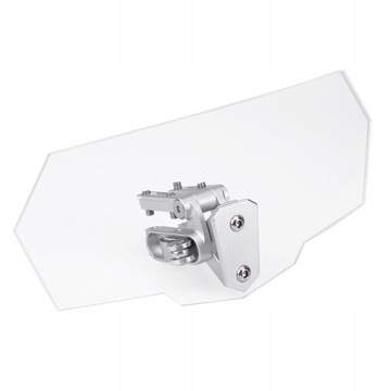 МОТОЦИКЛОВЫЙ ДЕФЛЕКТОР УНИВЕРСАЛЬНЫЙ ДЫМНЫЙ 270Х122