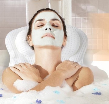 Эргономичная подушка для ванны.Дышащая.