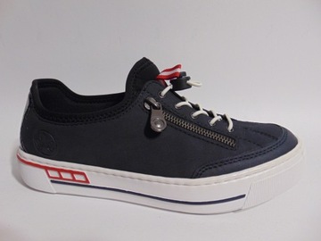 Sneaker by rieker - sneakersy jak nowe 38/23,5 cm
