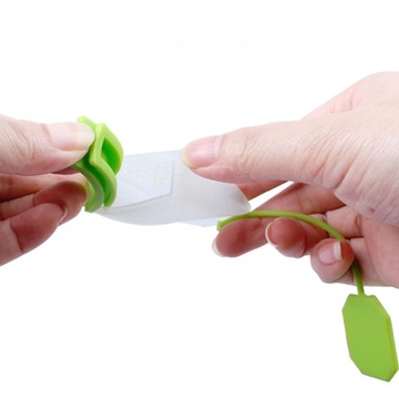 ZAPARZACZ SILIKONOWY DO HERBATY ZIÓŁ SITKO TOREBKA