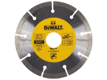 DEWALT TARCZA DIAMENTOWA 125X22,2X8X7MM SEGM.EKON.