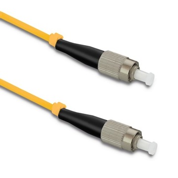 Qoltec Patchcord światłowodowy FC/UPC - FC/UPC SM 9/125 G652D Simplex 1m