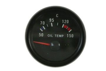 Zegar wskaźnik KET Temperatura oleju Oil Temp VDO Look LED TUNING SPORT