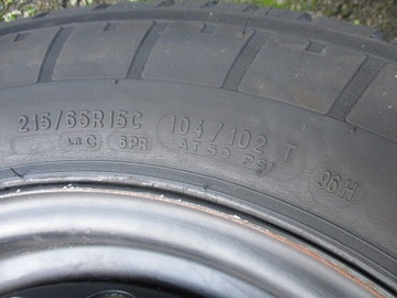 СТАЛЬНЫЕ КОЛЕСА FORD TRANSIT CUSTOM ШИНЫ