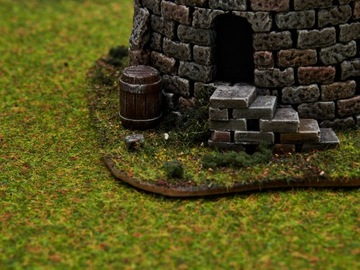 Cegiełki gipsowe odlew beczki forma 01S