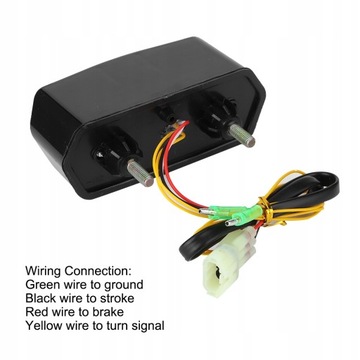 Lampa hamowania Tylne światło do Hondy 10cm