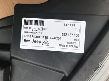 JEEP AVENGER FULL LED SVĚTLO PŘEDNÍ 2022 -- R/L