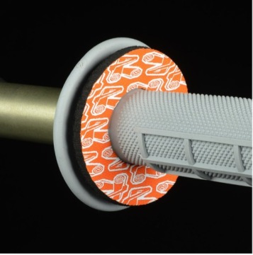 RENTHAL NAKŁADKI (PIANKI ANDTYODCISKOWE - DONUTZ) NA MANETKI POMARAŃCZOWE