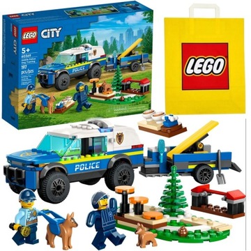 LEGO CITY 60369 SZKOLENIE PSÓW POLICYJNYCH W TERENIE