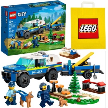 LEGO City 60369 Radiowóz Szkolenie psów Policja