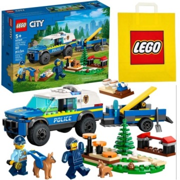 LEGO City 60369 Radiowóz Szkolenie psów Policja