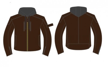 KURTKA SKÓRZANA REBELHORN IMPALA VINTAGE BROWN 4XL