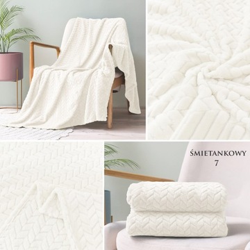 ТОЛСТОЕ ОДЕЯЛО С РЕЗЬБОЙ «ЕЛОЧКА» 200x220 PLED BEDWEIGHT