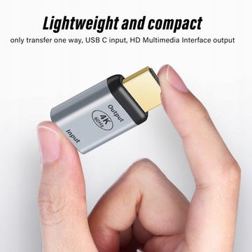 АДАПТЕР USB 3.1 TYPE-C «МАМА» НА HDMI «МАМА»