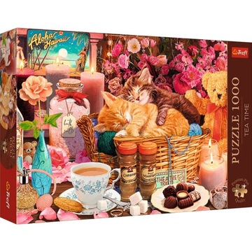 Puzzle Premium Plus Quality 1000 el. Tea Time: Wszystko co przyjemne 10802