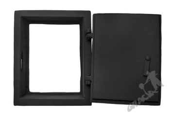 ГЛАДКАЯ ЧУГУННАЯ ОБЗОРНАЯ ДВЕРЦА ПЕЧИ