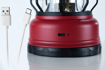 СВЕТОДИОДНАЯ ЛАМПА ВЫЖИВАНИЯ COB РУЧКА USB C Зарядка