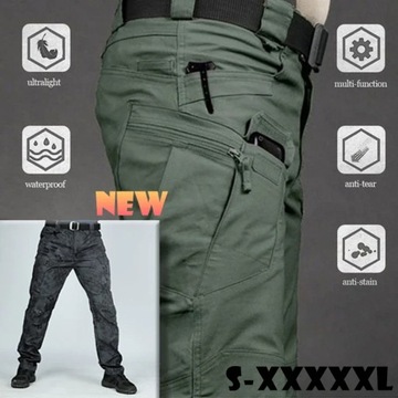 S-6XL Men Casual Cargo Pants Classic Outdoor Hikin