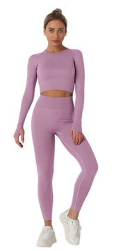 DAMSKI 2-CZĘŚCIOWY DRES FITNESS TRENINGOWY M