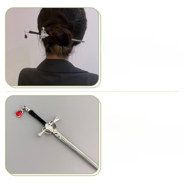 WINTAGE HAIR STICKS PAŁKI WIDELEC MISS