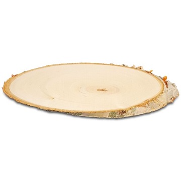 PLASTRY DREWNA BRZOZOWE Owale Szlifowane 15-20cm