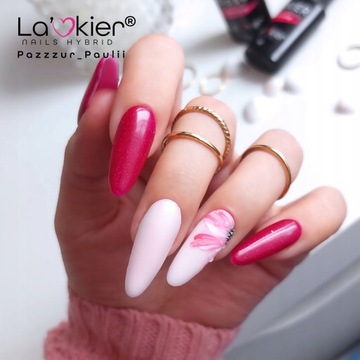 La'kier Zestaw 10x lakier hybrydowy + gratisy WACIKI PATYCZKI PILNIKI
