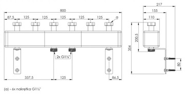 РАСПРЕДЕЛИТЕЛЬ КСВ 125-3 70 КВТ НА 3 НАСОСНЫЕ ЦЕПИ