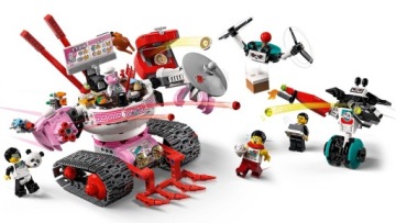 LEGO 80026 MONKIE KID PIGSY EGO ТАНК