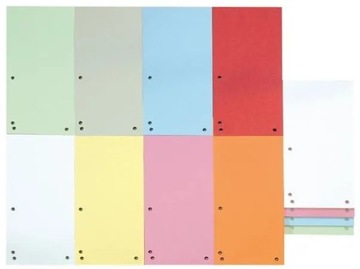 КАРТОННЫЕ ВКЛАДЫШИ 235Х105ММ ДЛЯ БИНДЕРА