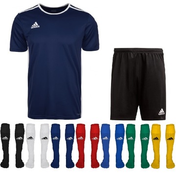 ADIDAS Dziecięcy Komplet Strój Piłkarski - 140 cm