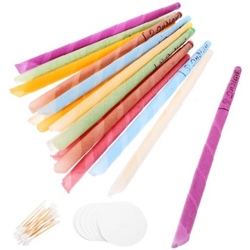 Свечи для удаления ушной серы для взрослых Чистящие таблетки для удаления ушной серы 8 комплектов