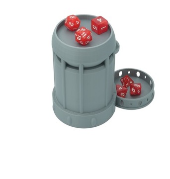 Футуристическая башня для игральных костей - Dice Tower Silver