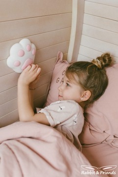 Силиконовая прикроватная лампа PAW Pink Rabbit & Friends