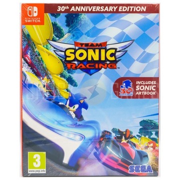 TEAM SONIC RACING PL 30th ANNIVERSARY ED + ARTBOOK