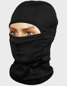 Mil-Tec Термоактивная Балаклава Черная