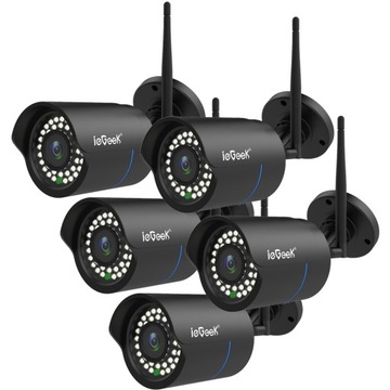 KAMERA ZEWNĘTRZNA INTELIGENTNA IP WIFI HD 2MPx x 5
